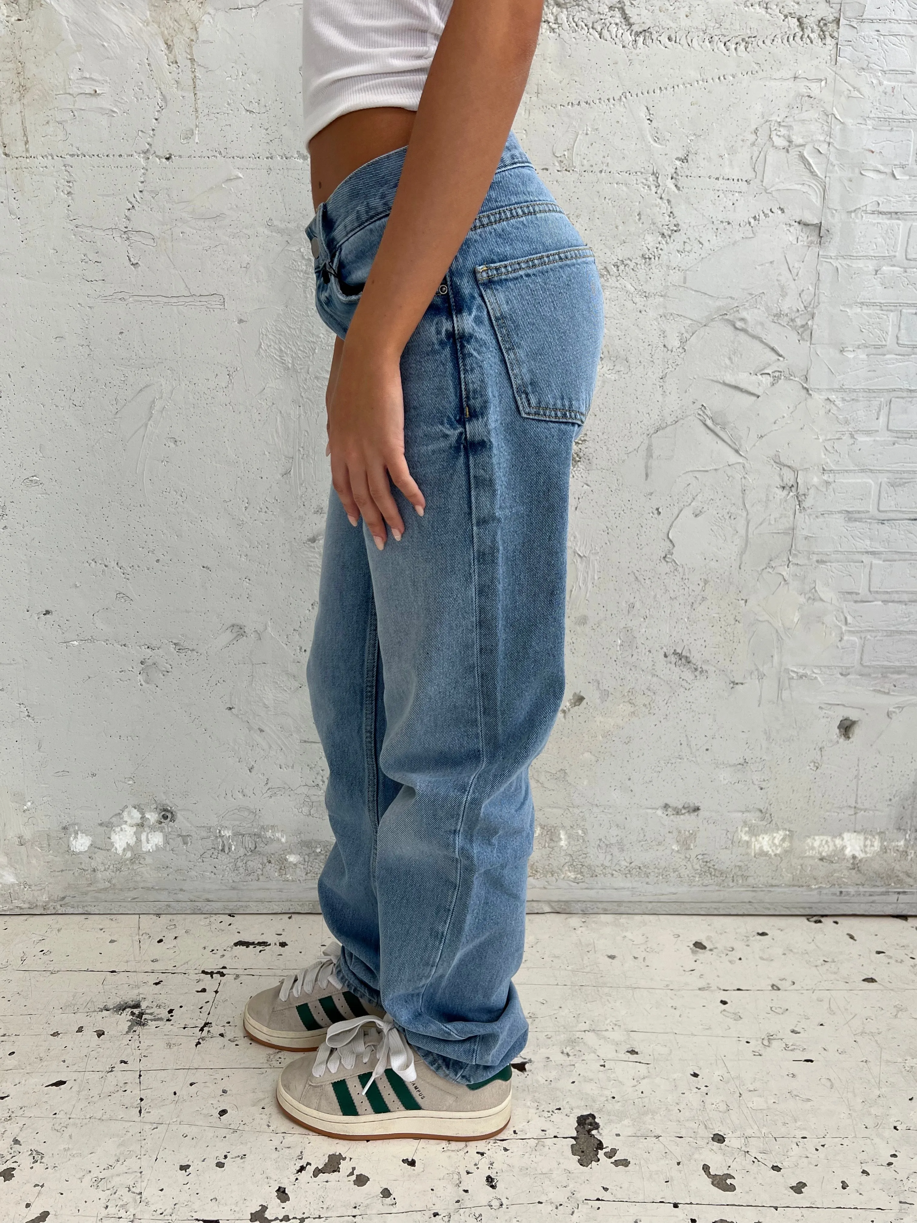 Nyla straight jeans - Light blue