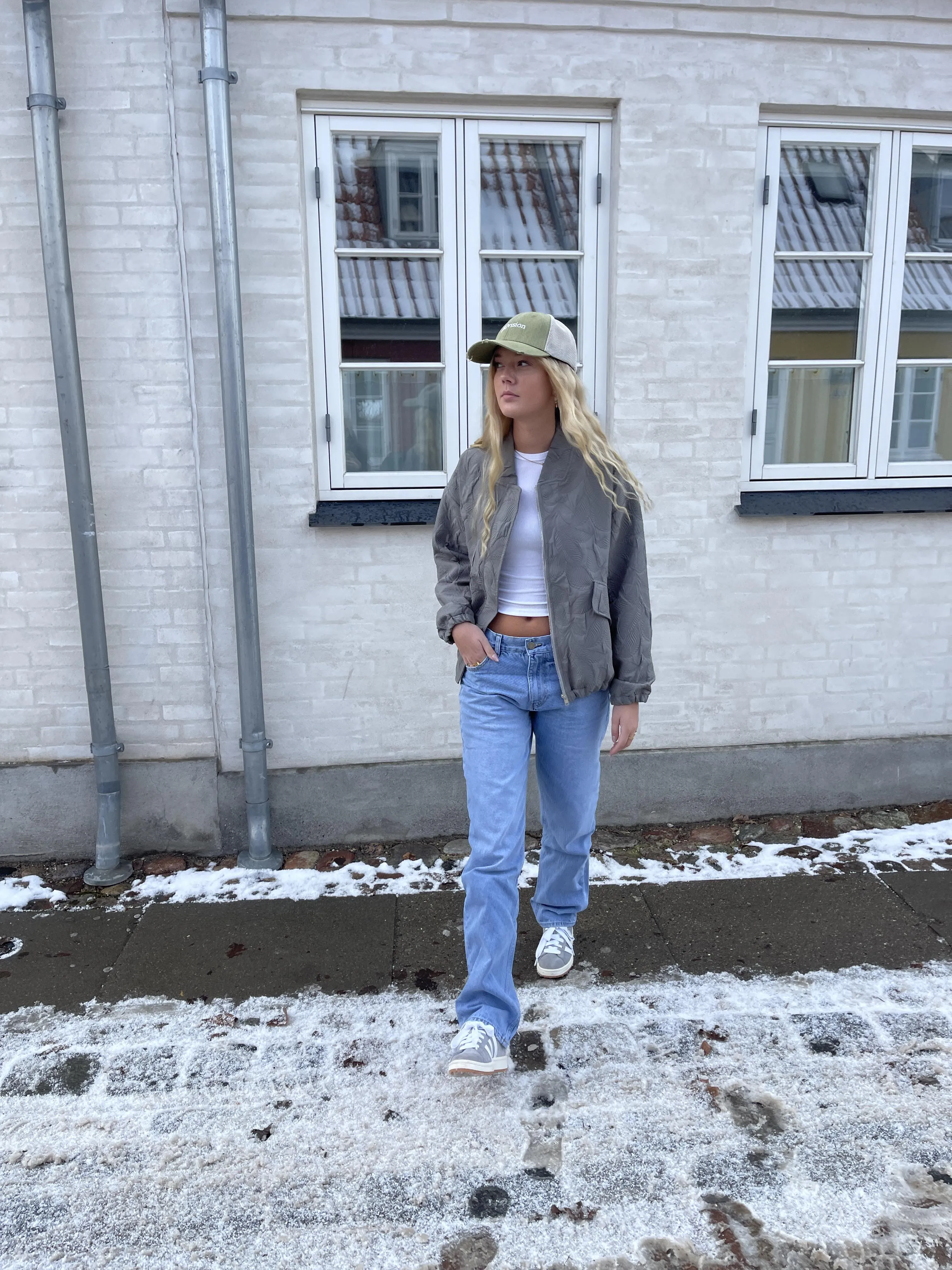 Nyla straight jeans - Light blue