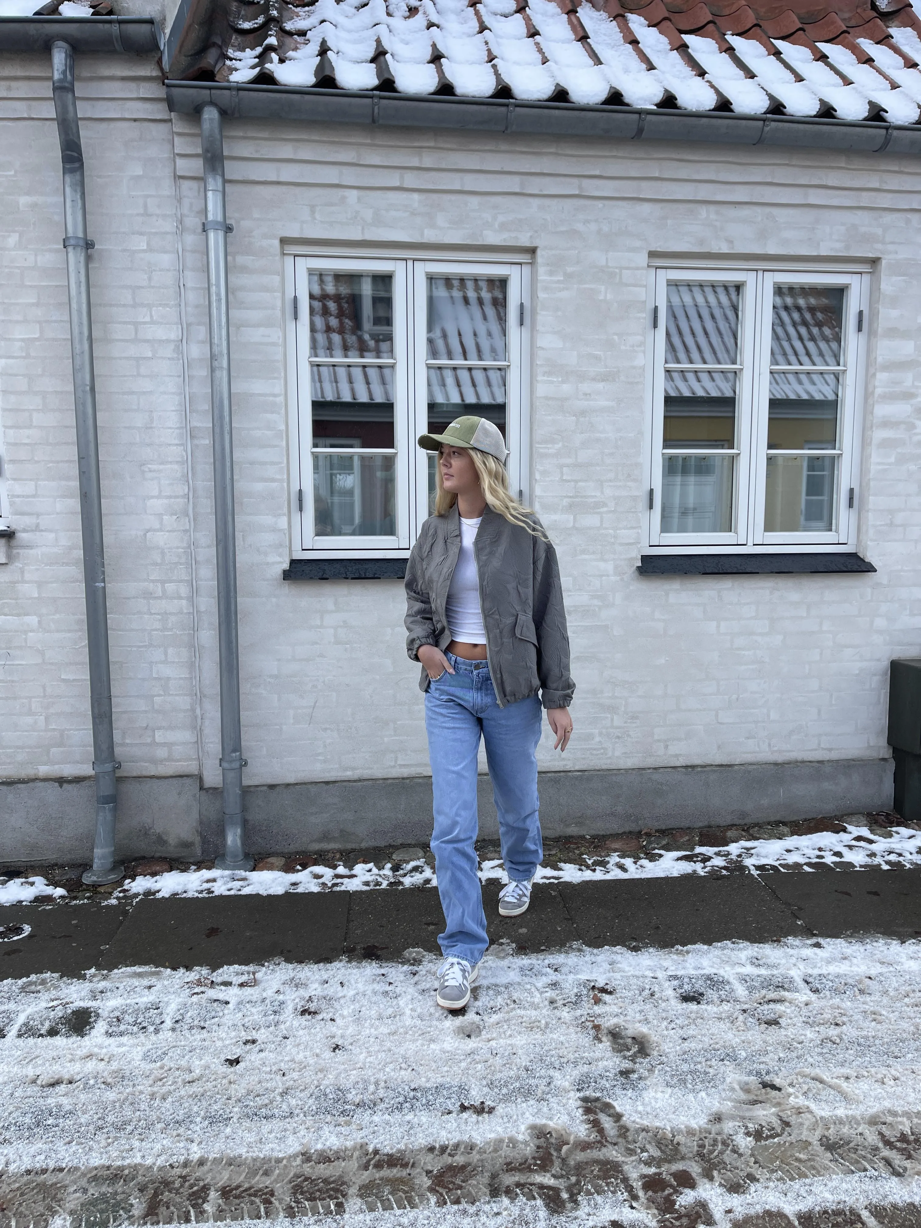 Nyla straight jeans - Light blue