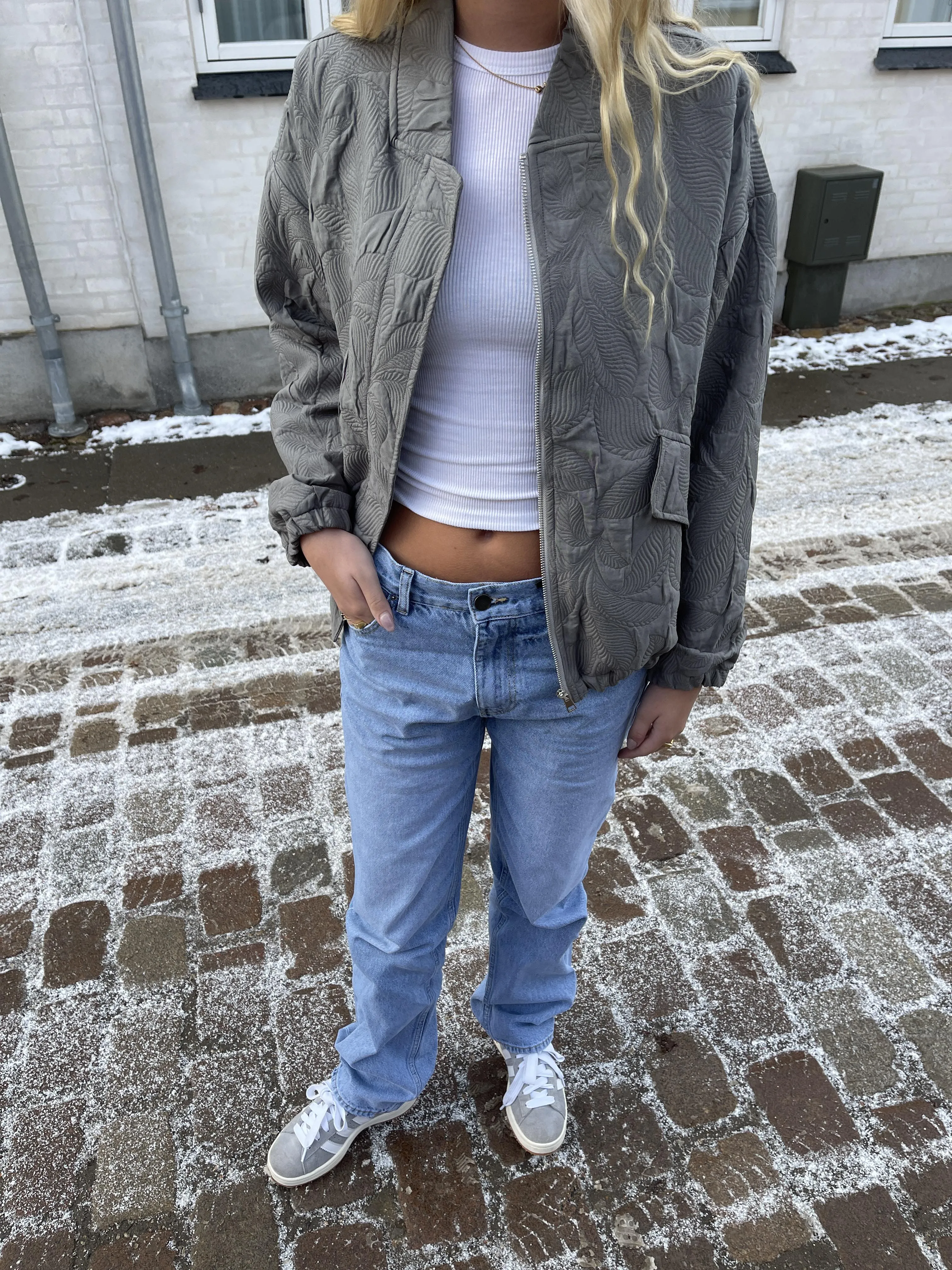 Nyla straight jeans - Light blue