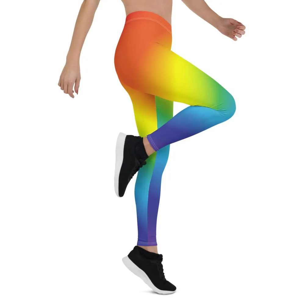 Ombré Rainbow Leggings