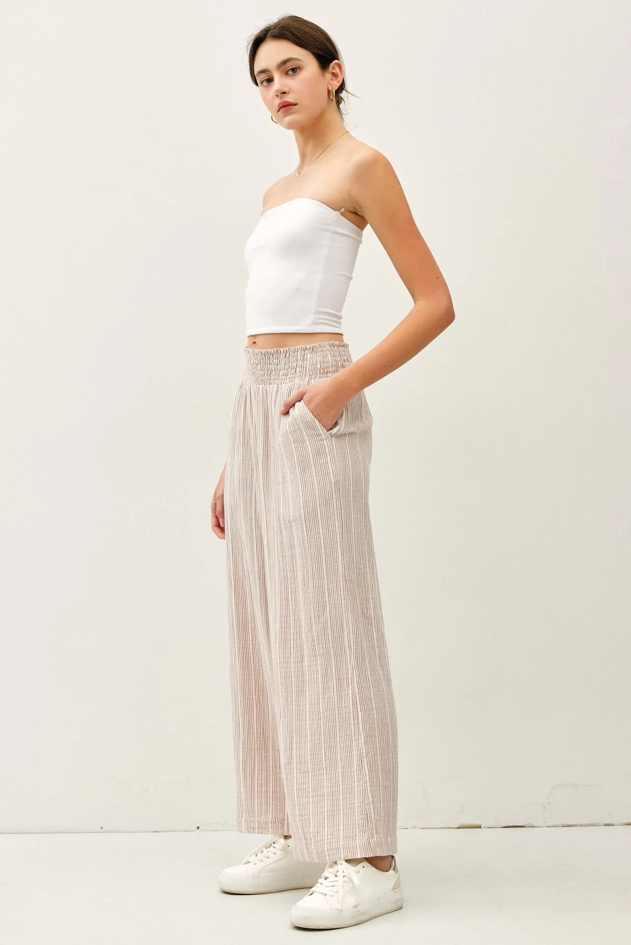 Pia Striped Pants