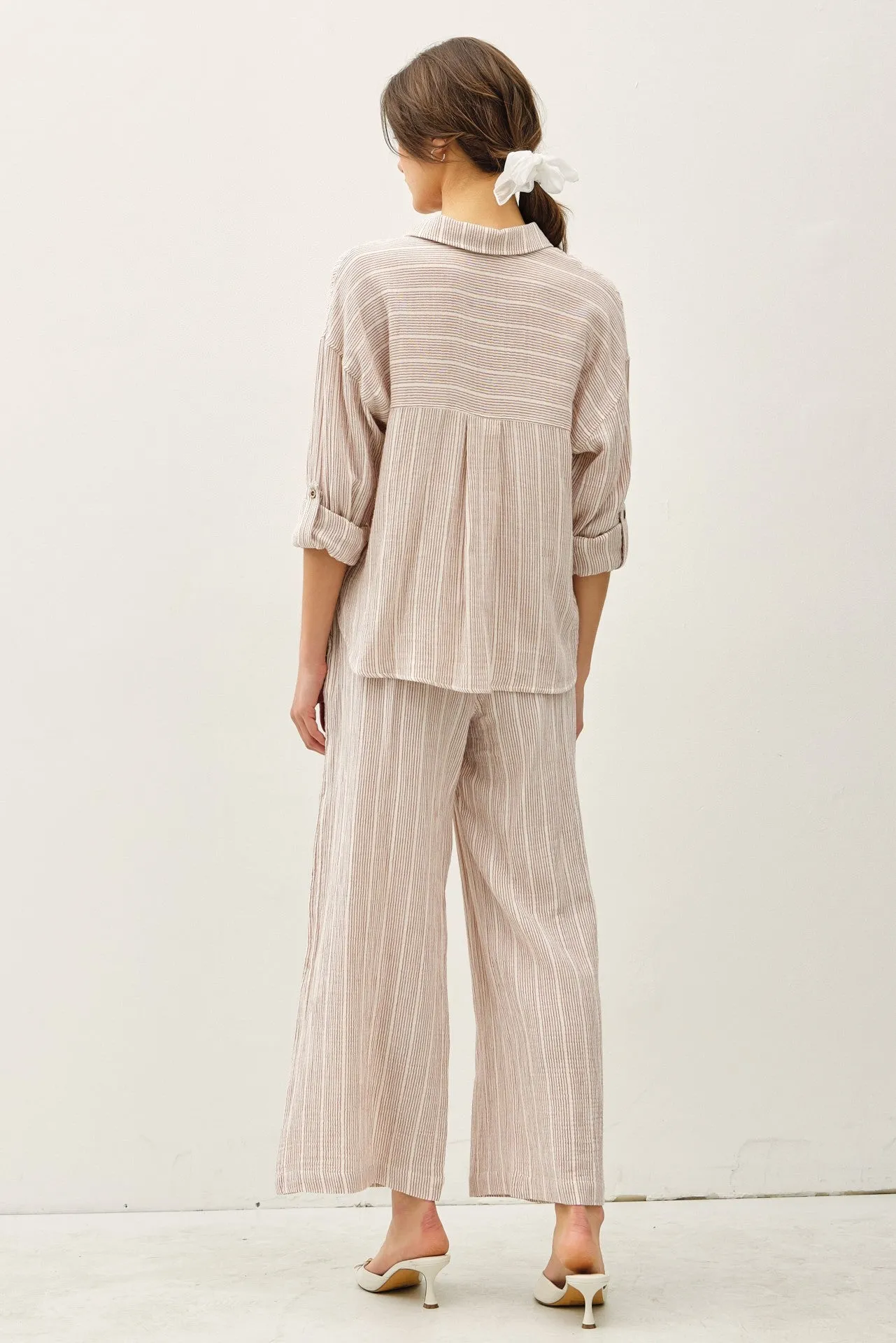 Pia Striped Pants