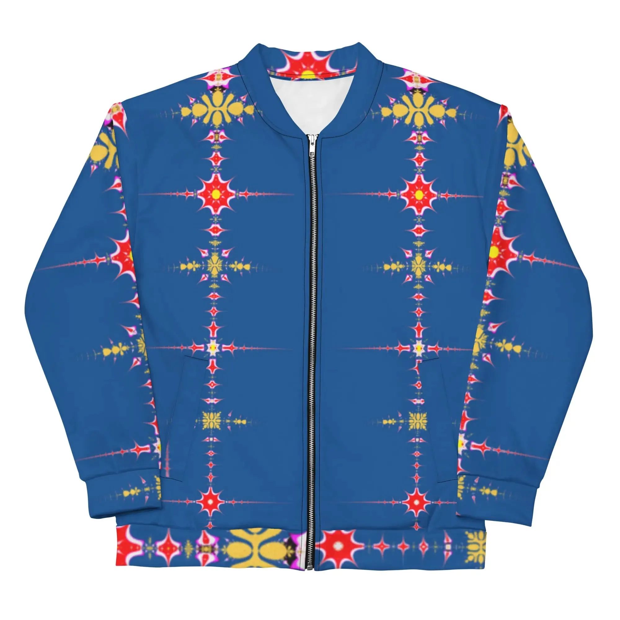 "Hippie Trippy" Collection - Designer Unisex Bomber Jacket