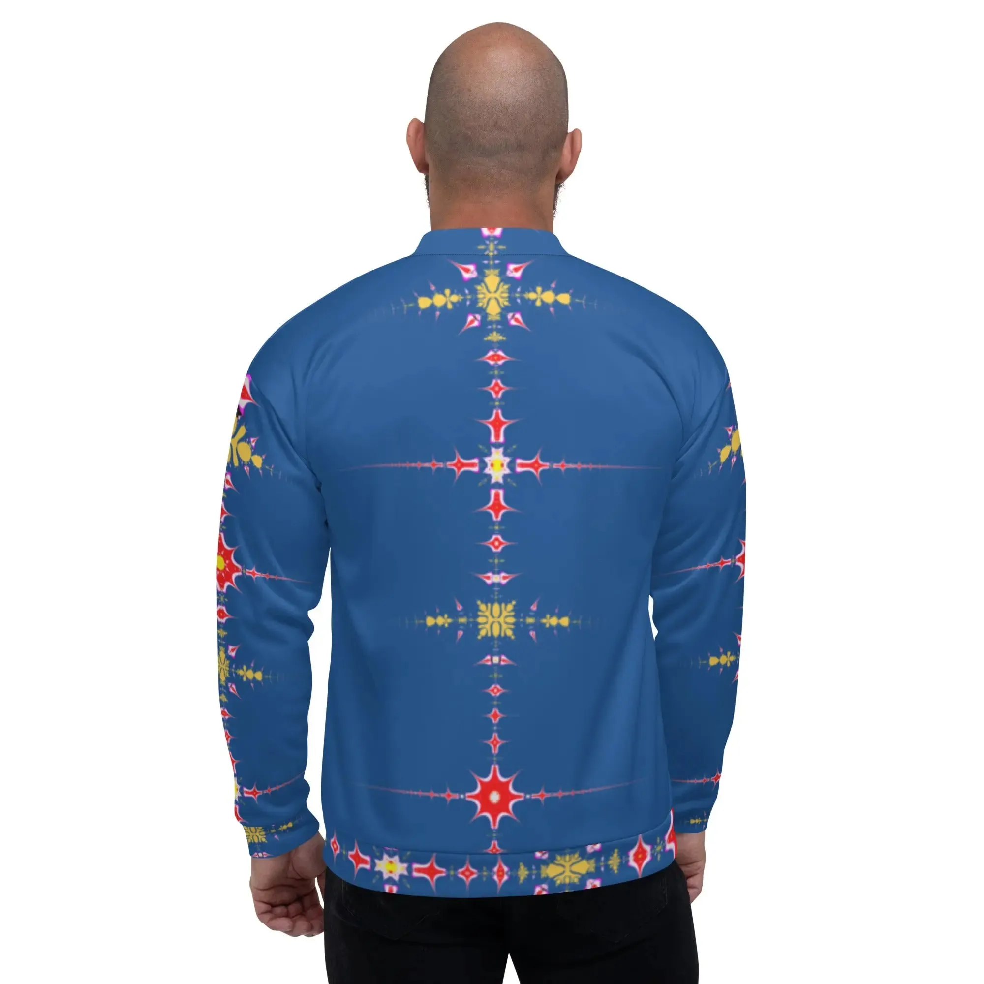 "Hippie Trippy" Collection - Designer Unisex Bomber Jacket