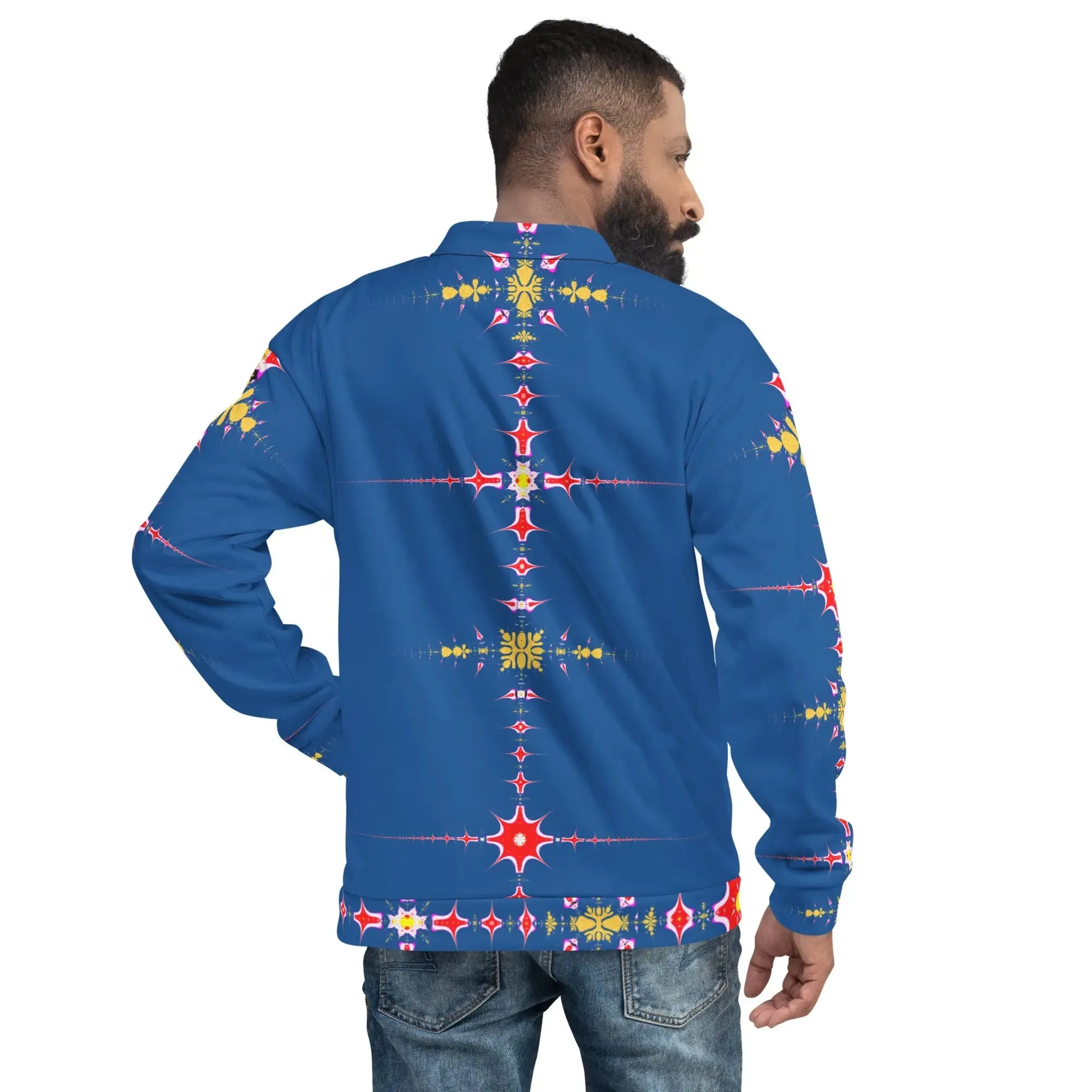 "Hippie Trippy" Collection - Designer Unisex Bomber Jacket