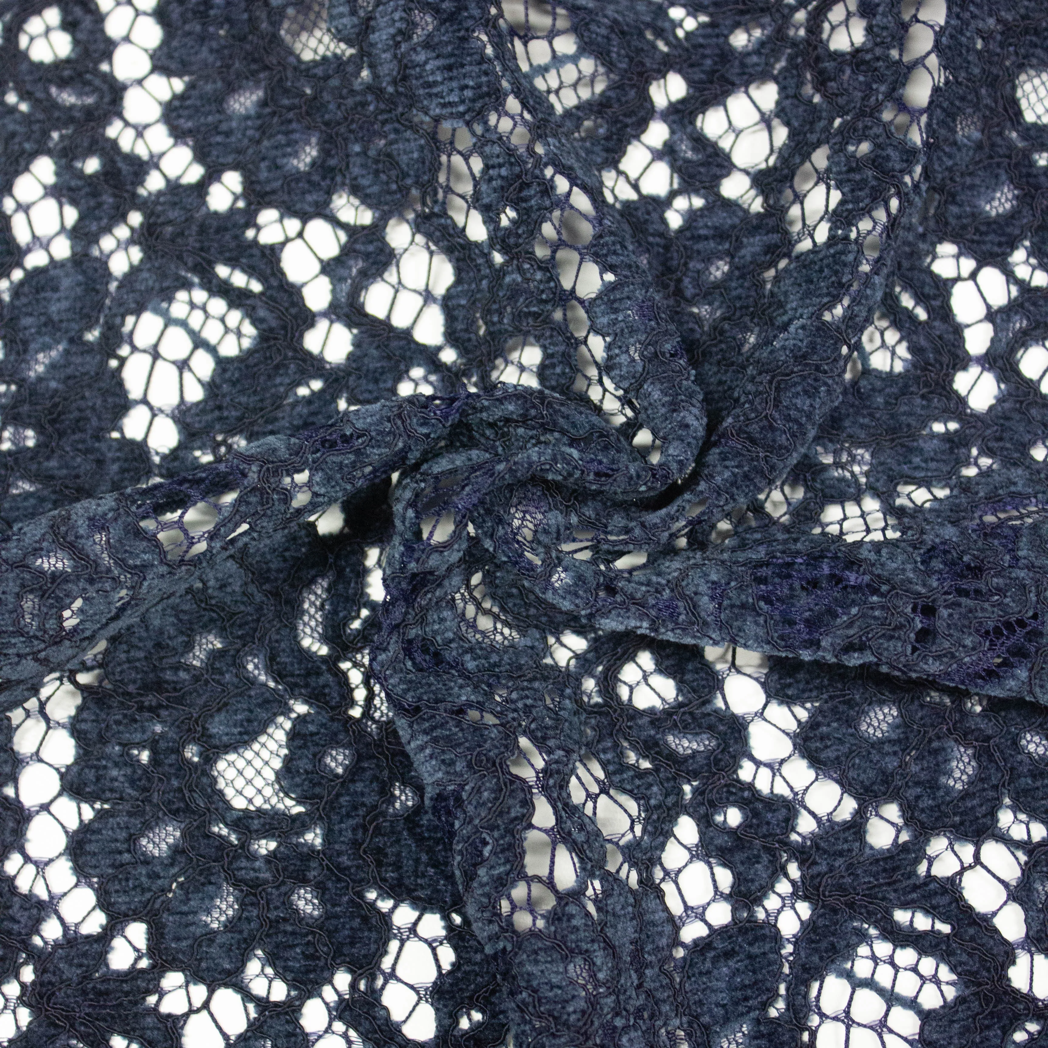 Rachel Blue PolyCotton Lace