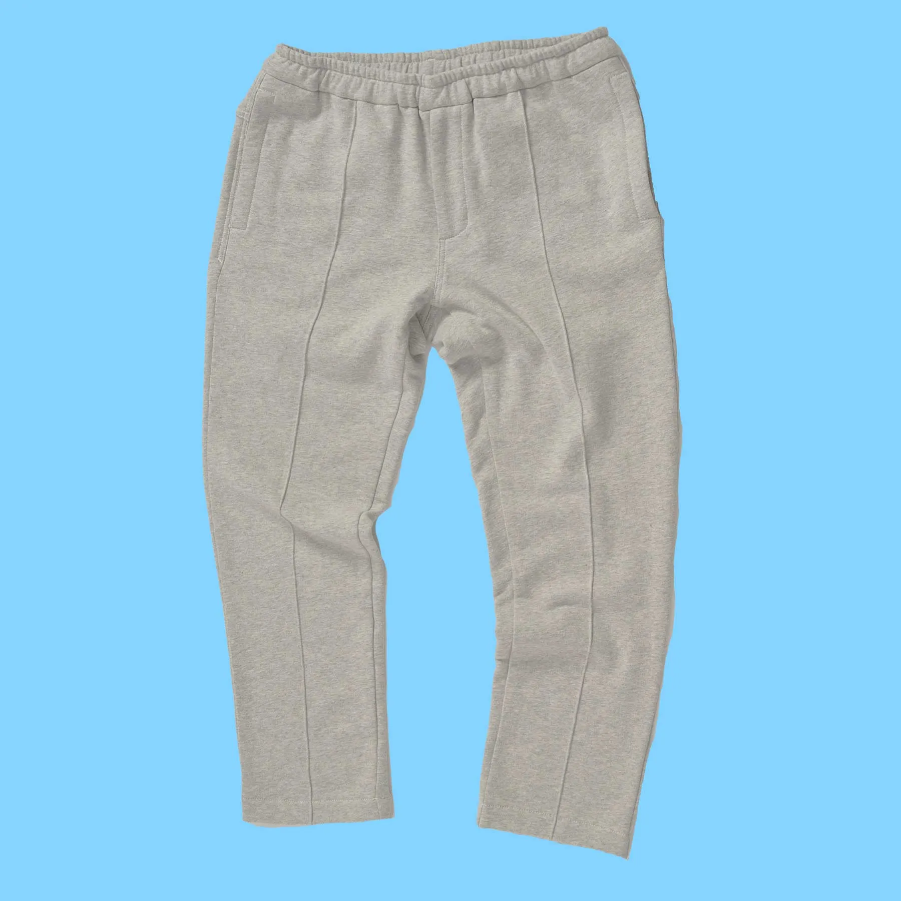 REDMOND 100% Organic Cotton Fleece Flex Waist Jogger Pants (Organic Cotton Thread, Plastic-Free Coconut Button)
