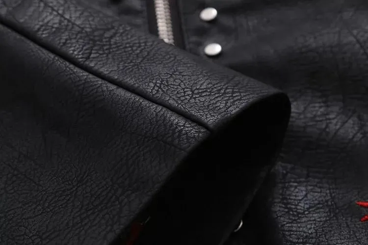 Restoring Ancient Ways Black Leather Skirt