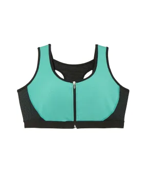 Sainte-Croix Sports Bra | Turquoise / Black