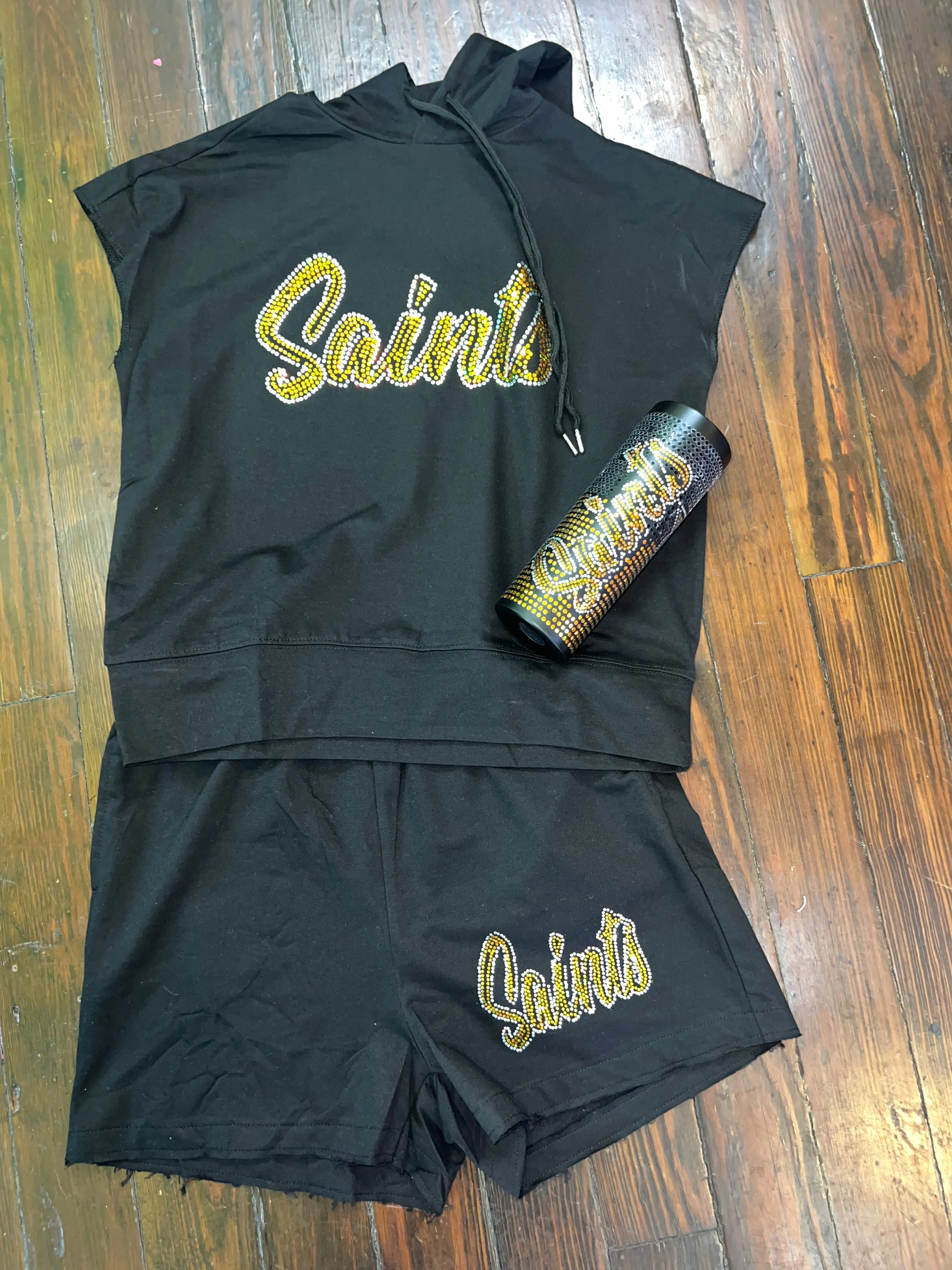 SAINTS SHORT SET