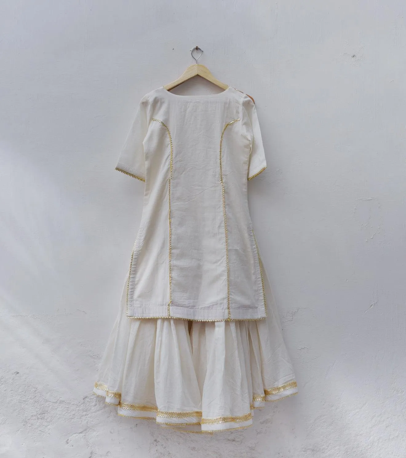Saphed sharara set