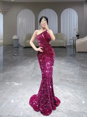 Sexy Mermaid Sequin Prom Dresses, Newest Prom Dresses, Formal Dresses, Party Dresses