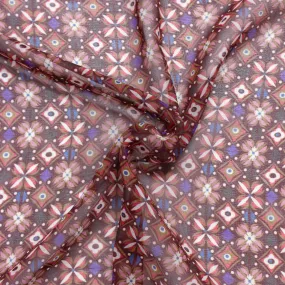 Sian Multicolour Floral Polyester Voile