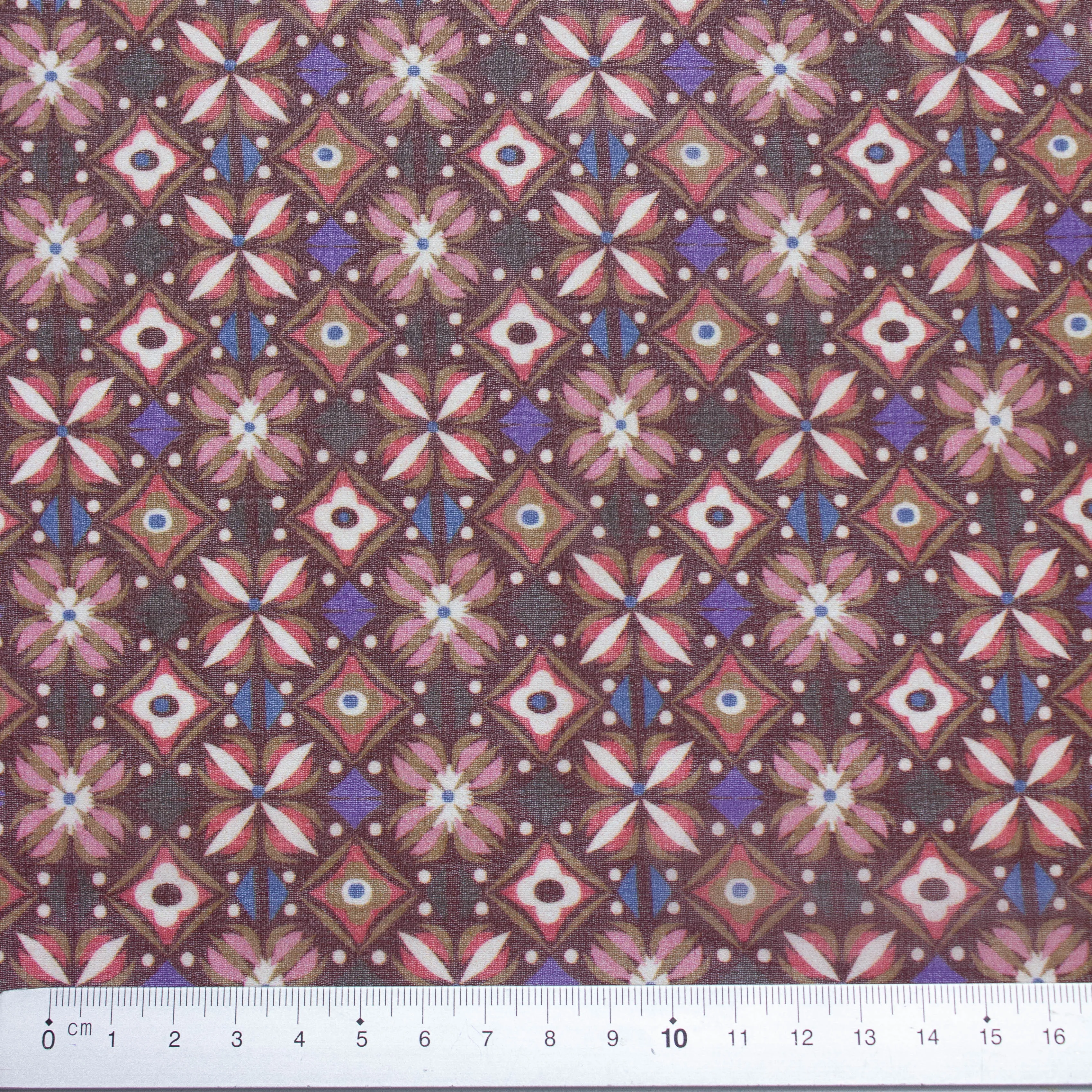 Sian Multicolour Floral Polyester Voile