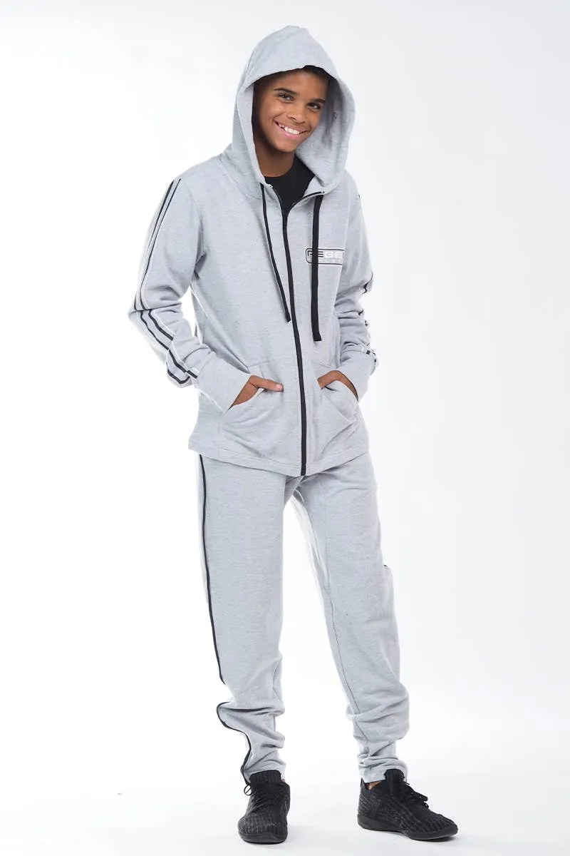 Slim Fit Jogger in Gray