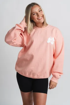 Something good sweatshirt desert flower