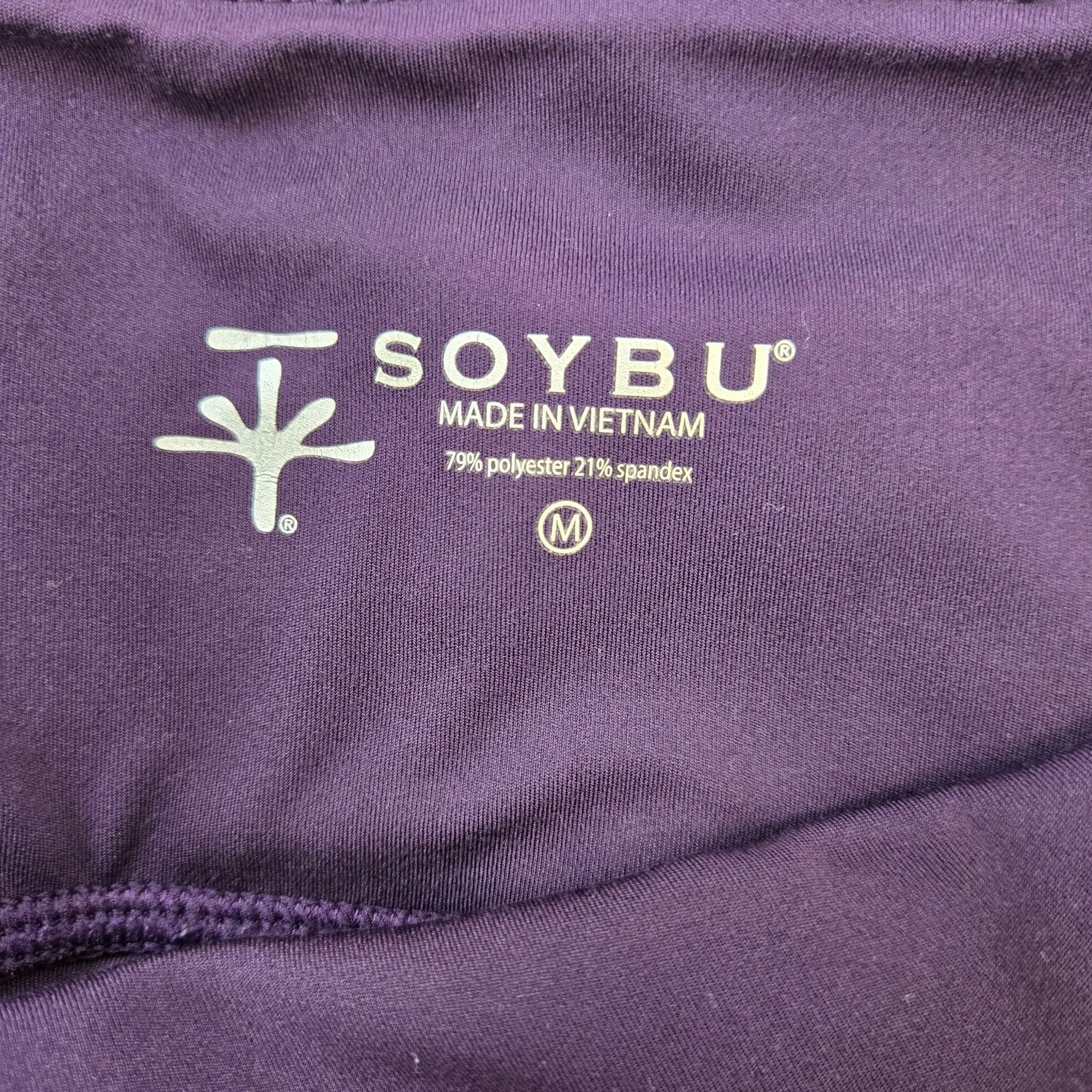 Soybu Side Pocket Activewear Leggings Size Medium