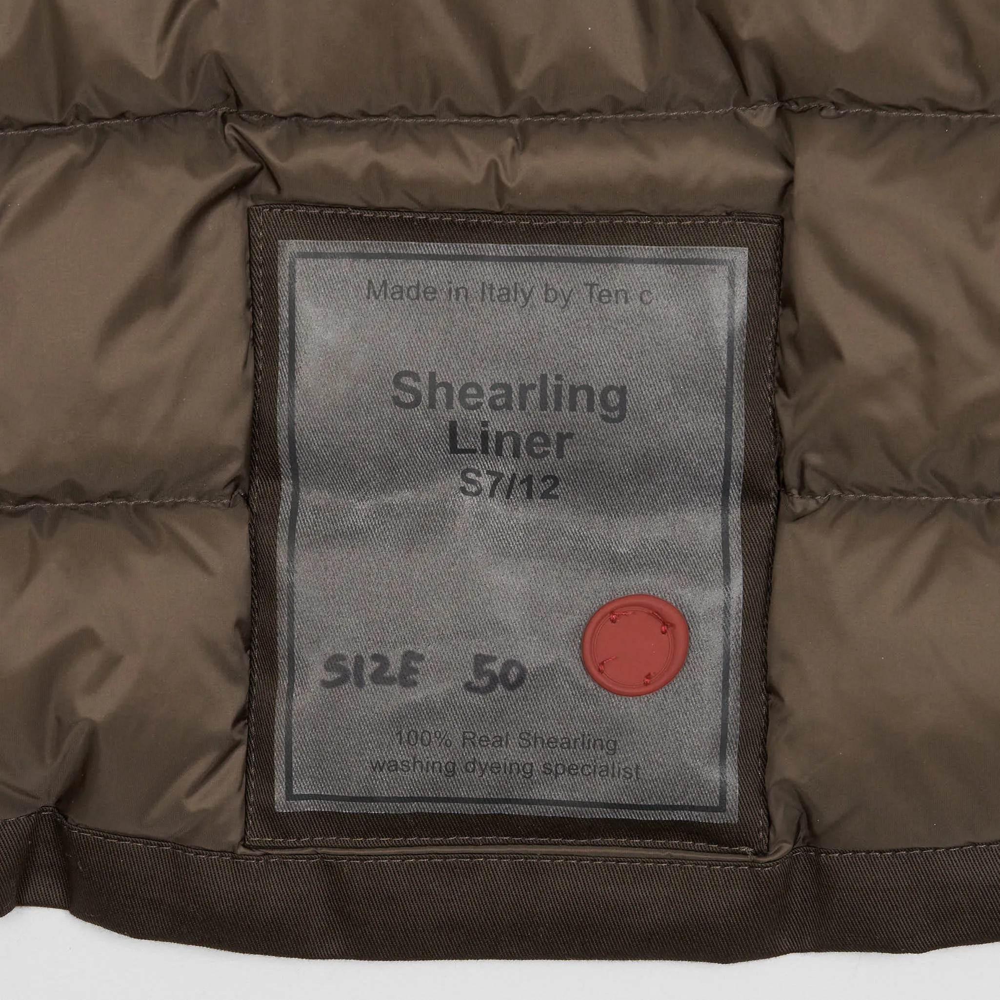 Ten c Sniper Parka 3 in 1 Complete with Shearling Liner Jacket
