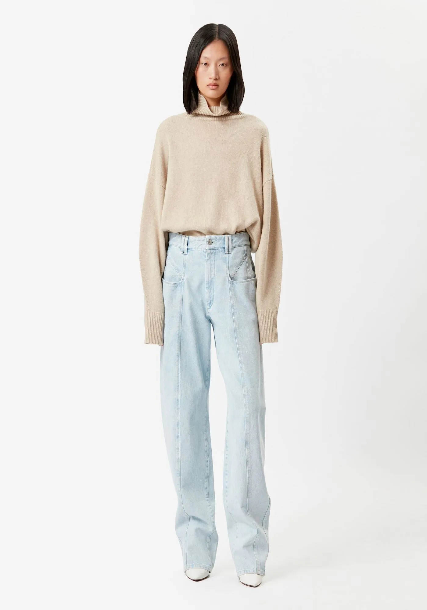 VETAN PANTS IN LIGHT BLUE