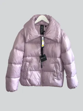 Women’s Full Zip Puffer Jacket in Lilac M
